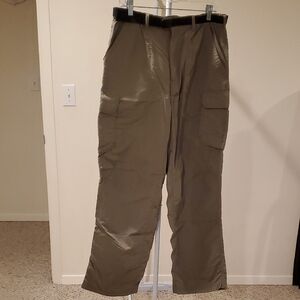 REI Men's Olive Cargo Hiking Pants